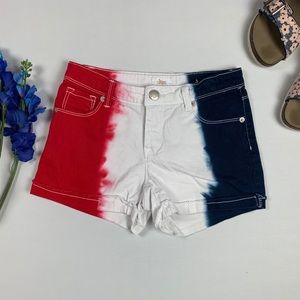 Circo comfort shorts red white and blue